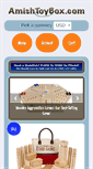 Mobile Screenshot of amishtoybox.com